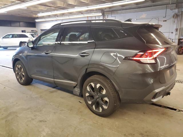 5XYK6CAF3PG118642 - 2023 KIA SPORTAGE X LINE GRAY photo 2