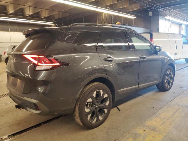 5XYK6CAF3PG118642 - 2023 KIA SPORTAGE X LINE GRAY photo 3