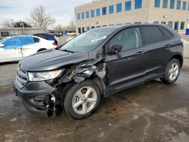 2FMPK4G92JBB31009 - 2018 FORD EDGE SE GRAY photo 1