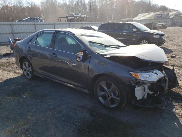 4T1BF1FK5EU740869 - 2014 TOYOTA CAMRY L GRAY photo 4