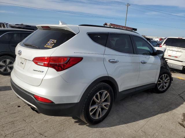 5XYZU3LA6EG181236 - 2014 HYUNDAI SANTA FE S WHITE photo 3