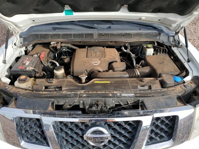 5N1AA0ND2FN613032 - 2015 NISSAN ARMADA SV WHITE photo 11