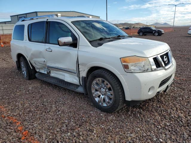 5N1AA0ND2FN613032 - 2015 NISSAN ARMADA SV WHITE photo 4