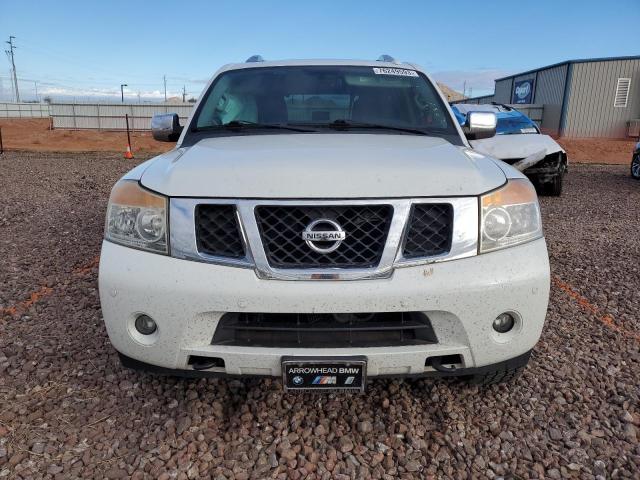 5N1AA0ND2FN613032 - 2015 NISSAN ARMADA SV WHITE photo 5