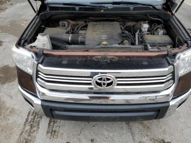5TFRY5F14HX219429 - 2017 TOYOTA TUNDRA DOUBLE CAB SR/SR5 BROWN photo 11