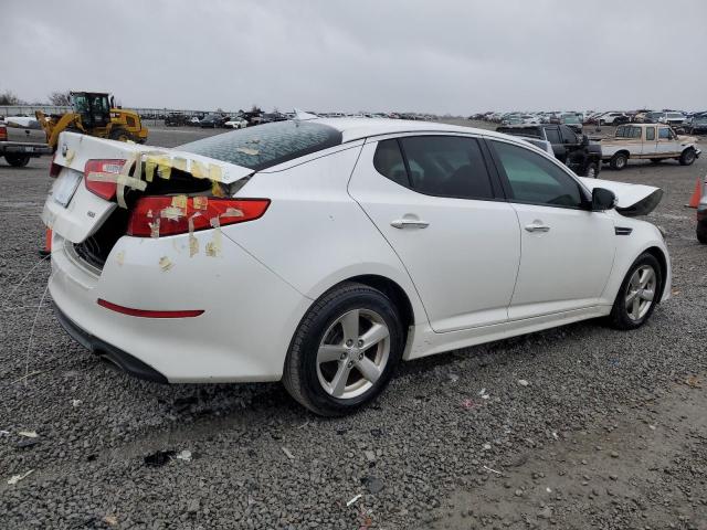 KNAGM4A76F5648084 - 2015 KIA OPTIMA LX WHITE photo 3