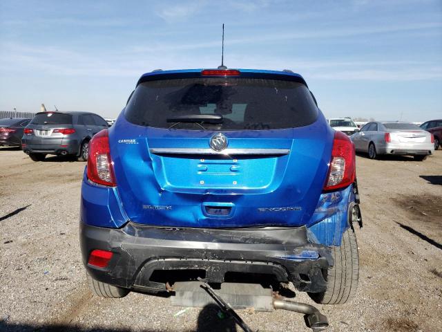 KL4CJASB7GB697335 - 2016 BUICK ENCORE BLUE photo 6