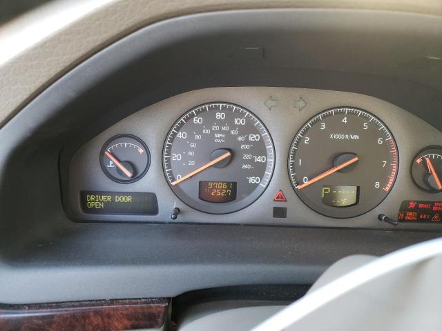 YV1TS94D711179863 - 2001 VOLVO S80 Plata foto 9
