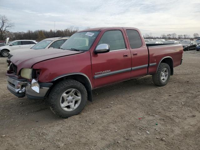 5TBRT34102S264279 - 2002 TOYOTA TUNDRA ACCESS CAB მუქწითელი ფოტო 1