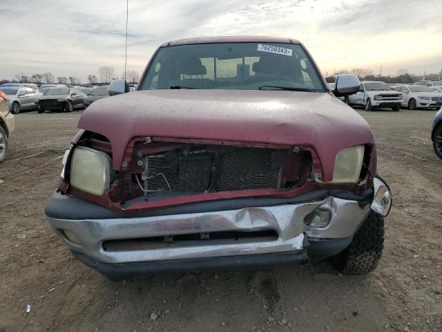 5TBRT34102S264279 - 2002 TOYOTA TUNDRA ACCESS CAB MAROON photo 5