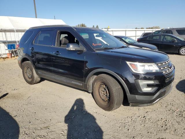 1FM5K7DH0HGA33975 - 2017 FORD EXPLORER XLT BLACK photo 4