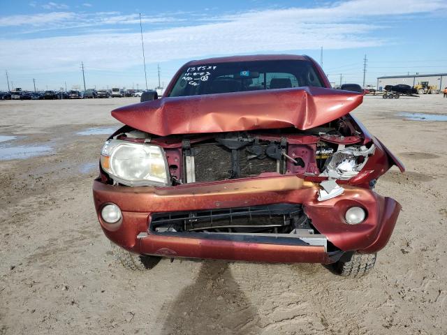 3TMKU72N87M013469 - 2007 TOYOTA TACOMA DOUBLE CAB PRERUNNER LONG BED RED photo 5