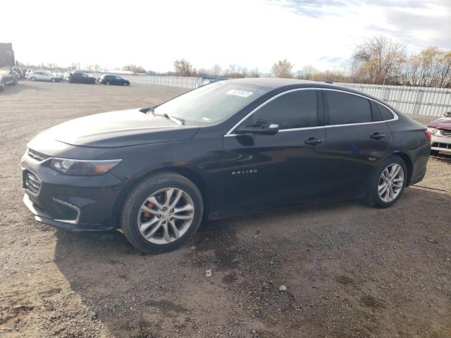 1G1ZD5STXJF181504 - 2018 CHEVROLET MALIBU LT BLACK photo 1