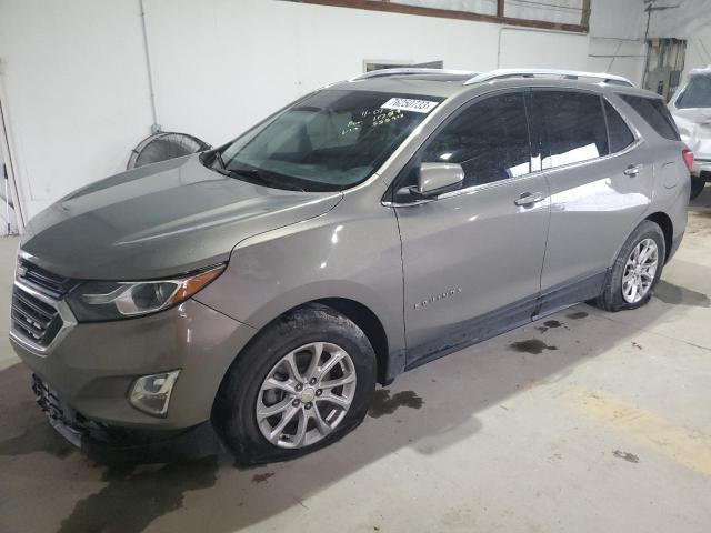 3GNAXKEV6KS555912 - 2019 CHEVROLET EQUINOX LT GRAY photo 1