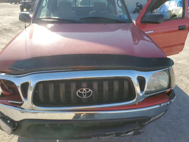 5TESM92N72Z098537 - 2002 TOYOTA TACOMA XTRACAB PRERUNNER წითელი ფოტო 11