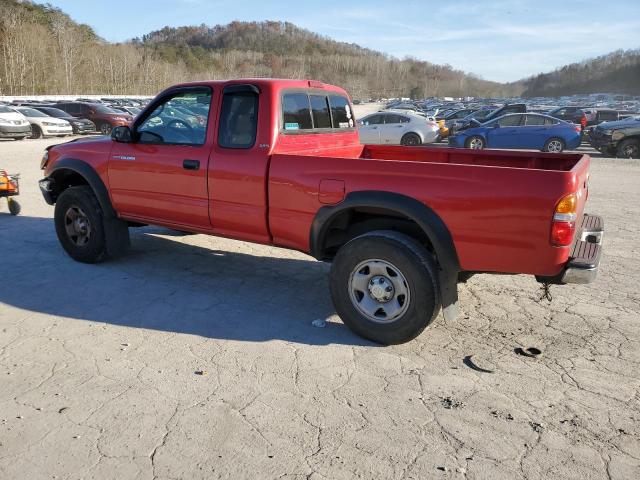 5TESM92N72Z098537 - 2002 TOYOTA TACOMA XTRACAB PRERUNNER წითელი ფოტო 2