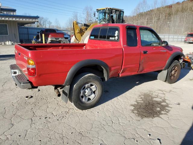 5TESM92N72Z098537 - 2002 TOYOTA TACOMA XTRACAB PRERUNNER წითელი ფოტო 3