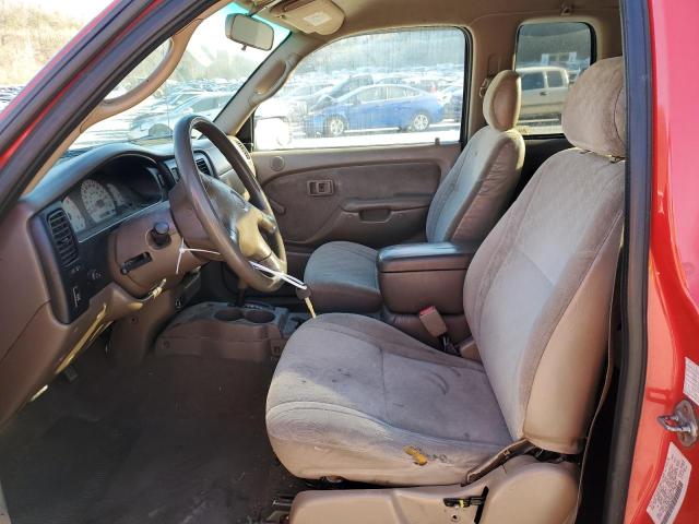 5TESM92N72Z098537 - 2002 TOYOTA TACOMA XTRACAB PRERUNNER წითელი ფოტო 7