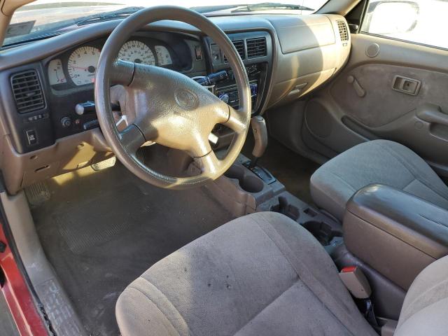 5TESM92N72Z098537 - 2002 TOYOTA TACOMA XTRACAB PRERUNNER წითელი ფოტო 8
