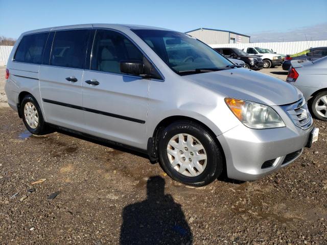 5FNRL3H22AB087814 - 2010 HONDA ODYSSEY LX SILVER photo 4