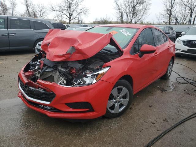 1G1BC5SM0H7174501 - 2017 CHEVROLET CRUZE LS RED photo 1