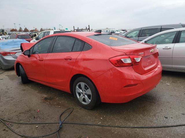 1G1BC5SM0H7174501 - 2017 CHEVROLET CRUZE LS RED photo 2