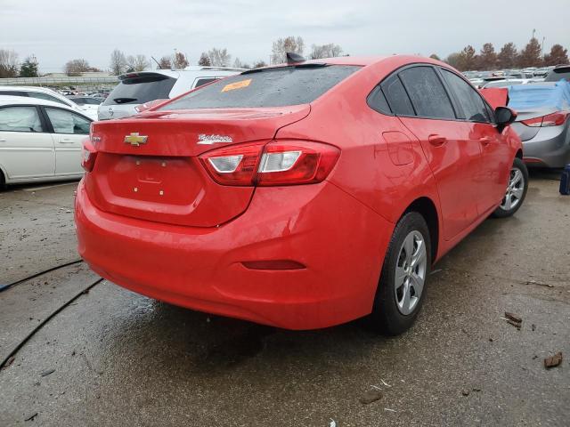 1G1BC5SM0H7174501 - 2017 CHEVROLET CRUZE LS RED photo 3