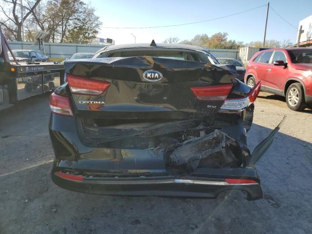 5XXGU4L37JG223734 - 2018 KIA OPTIMA EX BLACK photo 6