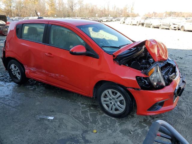 1G1JG6SB9L4124405 - 2020 CHEVROLET SONIC RED photo 4