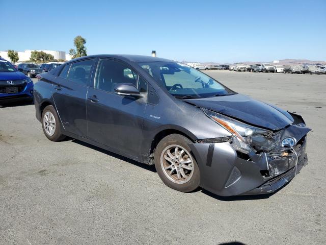 JTDKBRFU7H3032178 - 2017 TOYOTA PRIUS GRAY photo 4