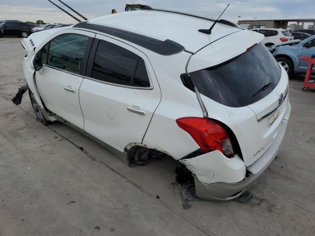 KL4CJASB1EB782619 - 2014 BUICK ENCORE WHITE photo 2