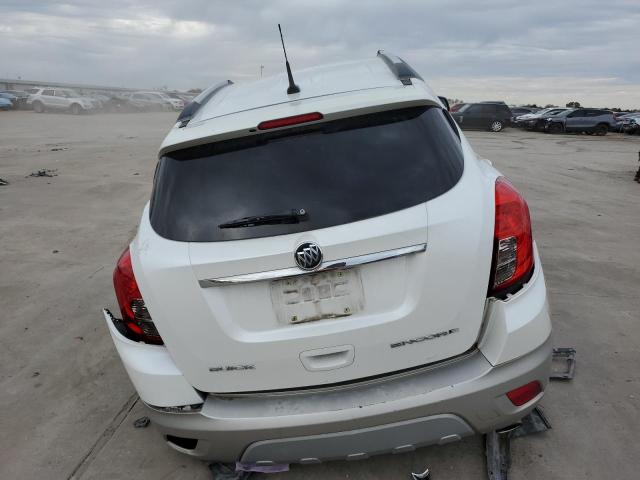 KL4CJASB1EB782619 - 2014 BUICK ENCORE WHITE photo 6