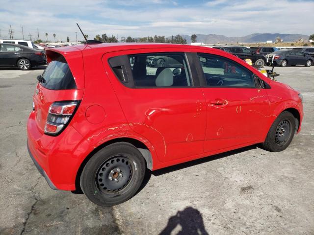 1G1JG6SB1L4136841 - 2020 CHEVROLET SONIC RED photo 3