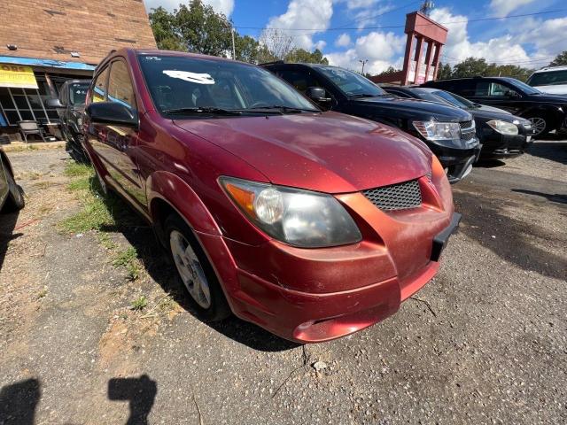 5Y2SL628X3Z478853 - 2003 PONTIAC VIBE RED photo 1