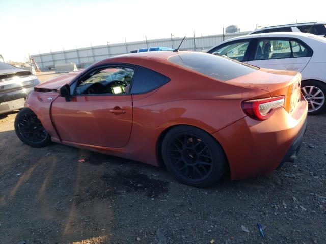 JF1ZNAA10E9704634 - 2014 TOYOTA SCION FR-S ORANGE photo 2