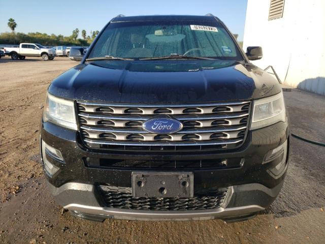 1FM5K7D8XHGA46622 - 2017 FORD EXPLORER XLT BLACK photo 5