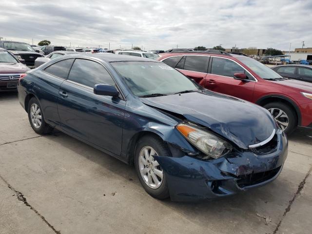 4T1CE38P14U830434 - 2004 TOYOTA CAMRY SOLA SE BLUE photo 4