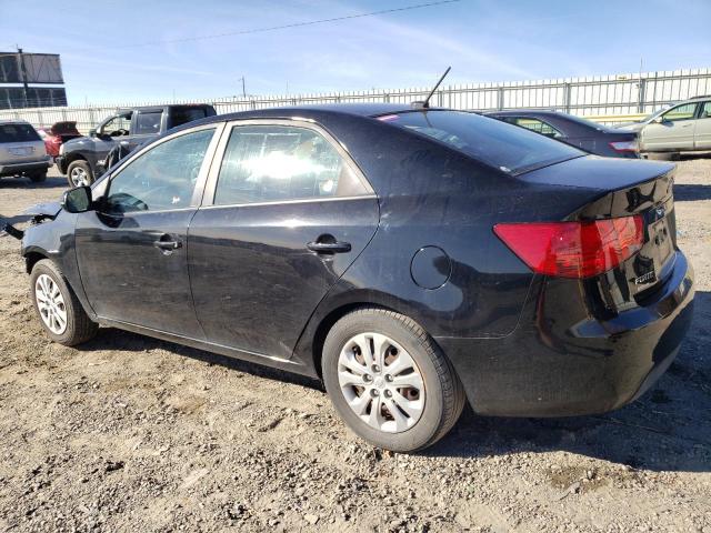 KNAFU4A22C5616390 - 2012 KIA FORTE EX BLACK photo 2