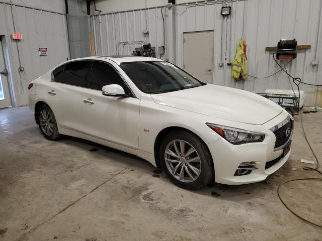 JN1EV7ARXGM343188 - 2016 INFINITI Q50 PREMIUM WHITE photo 4