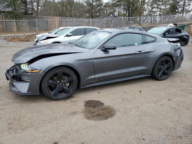 1FA6P8TH5M5100390 - 2021 FORD MUSTANG GRAY photo 1