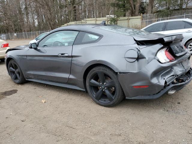 1FA6P8TH5M5100390 - 2021 FORD MUSTANG GRAY photo 2