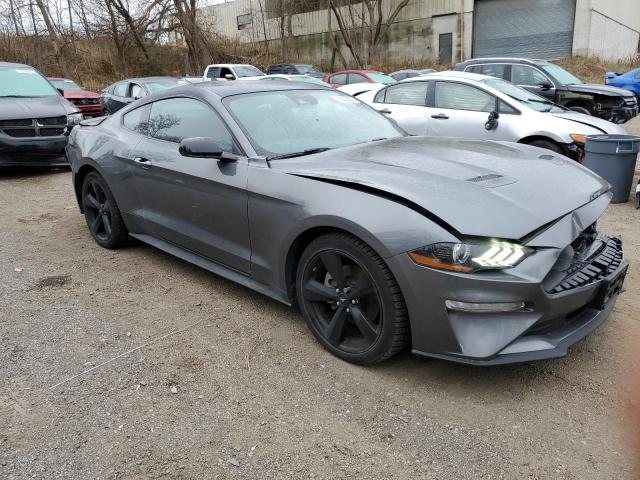 1FA6P8TH5M5100390 - 2021 FORD MUSTANG GRAY photo 4