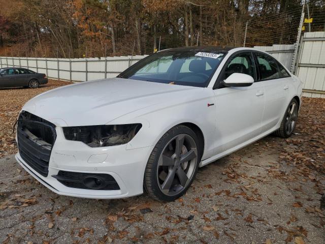 WAUHGAFC9EN163761 - 2014 AUDI A6 PRESTIGE WHITE photo 1