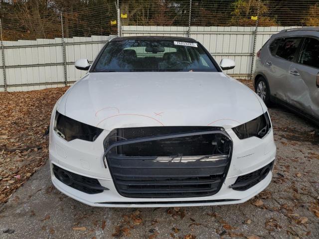 WAUHGAFC9EN163761 - 2014 AUDI A6 PRESTIGE WHITE photo 5