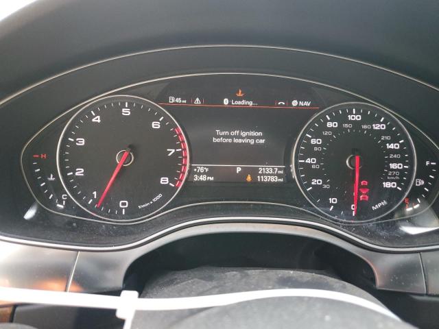 WAUHGAFC9EN163761 - 2014 AUDI A6 PRESTIGE WHITE photo 9