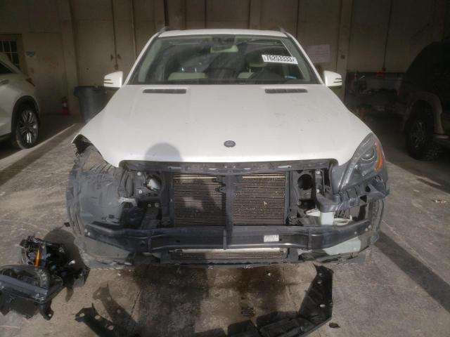 4JGDA5HB5EA359052 - 2014 MERCEDES-BENZ ML 350 4MATIC WHITE photo 5