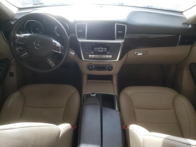 4JGDA5HB5EA359052 - 2014 MERCEDES-BENZ ML 350 4MATIC WHITE photo 8