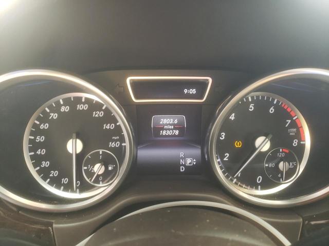 4JGDA5HB5EA359052 - 2014 MERCEDES-BENZ ML 350 4MATIC WHITE photo 9