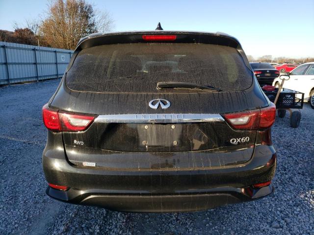 5N1DL0MM2KC565949 - 2019 INFINITI QX60 LUXE BLACK photo 6