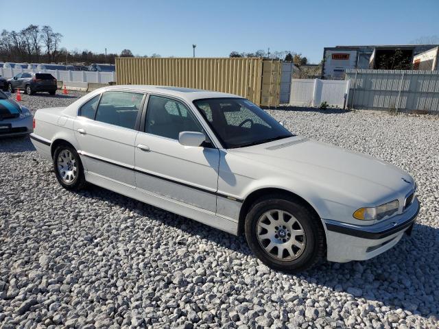 WBAGH83441DP30652 - 2001 BMW 740 IL WHITE photo 4